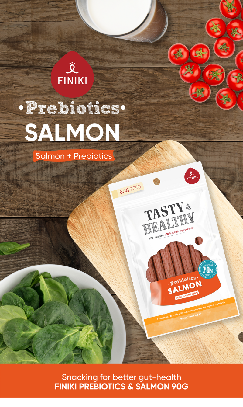 Prebiotics & Salmon 90g
