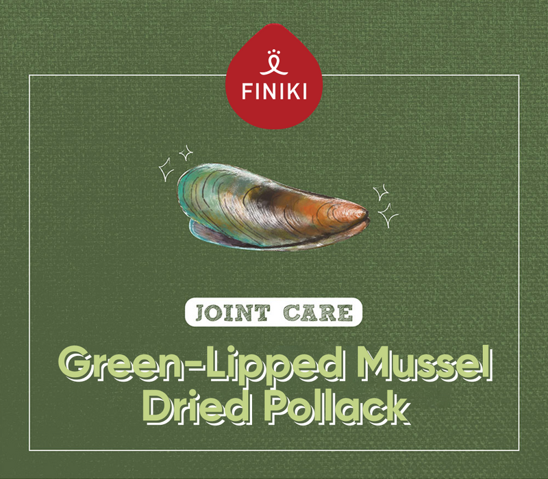 Crispy Pollack with Green-Lipped Mussel 34g