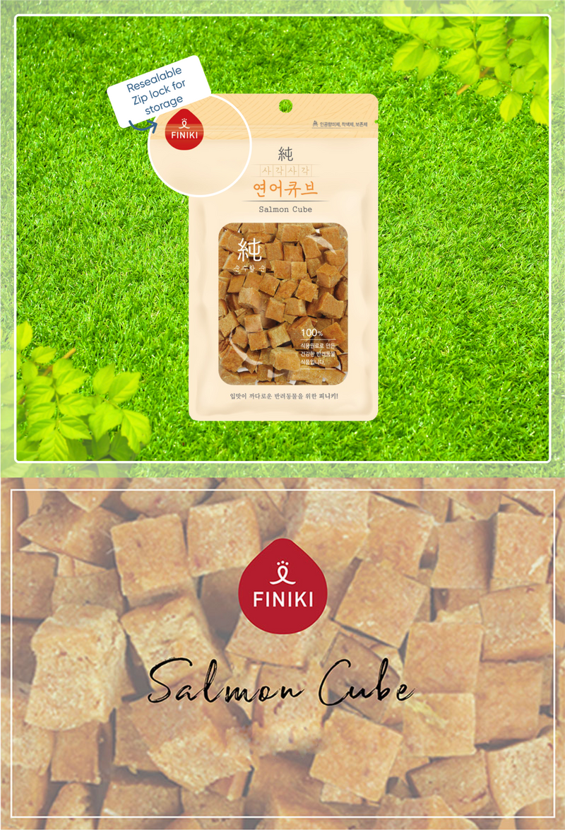 PURE SALMON CUBE 80g