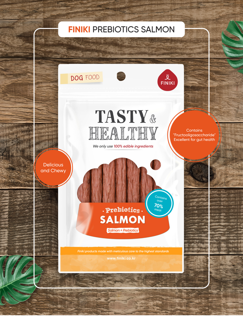 Prebiotics & Salmon 90g