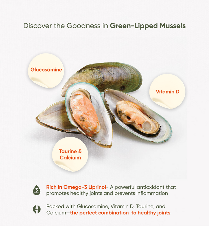 Crispy Pollack with Green-Lipped Mussel 34g