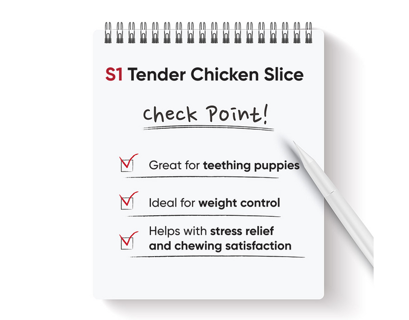Soft chicken slice 35g