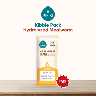 Hypoallergenic MEALWORM kibble 35g (Sample)