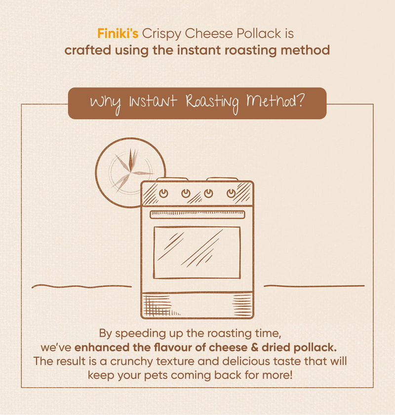 Crispy Pollack with Cheese 34g