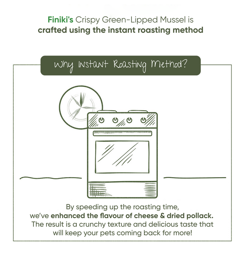 Crispy Pollack with Green-Lipped Mussel 34g