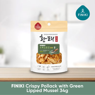 Crispy Pollack with Green-Lipped Mussel 34g