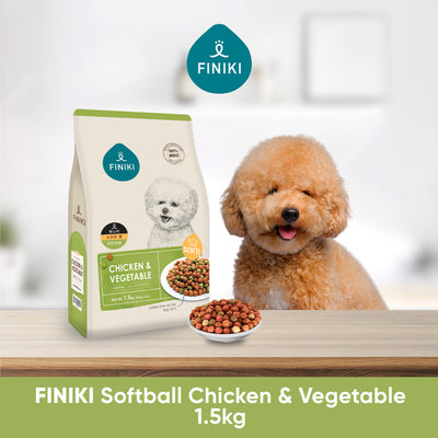 Soft Ball Chicken & Vegetable 1.5kg
