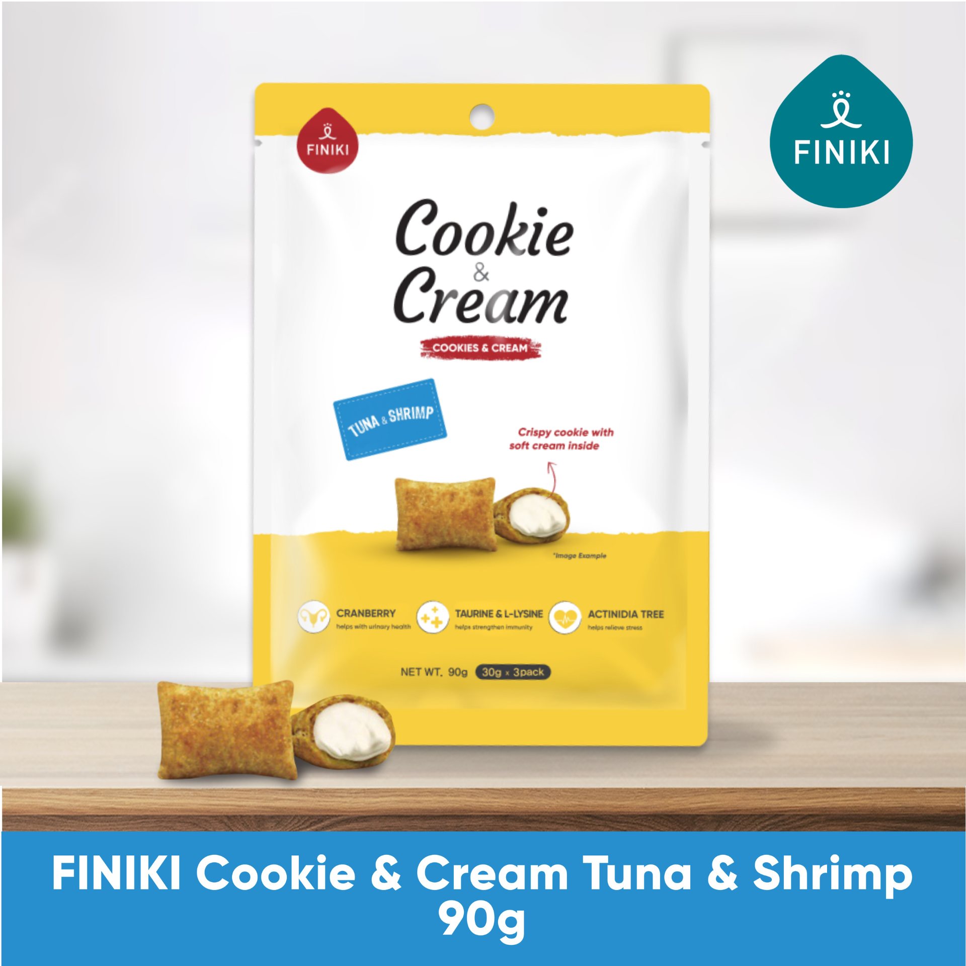 Cookie & Cream TUNA & Shrimp 90g
